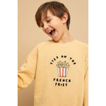 Sproet & Sprout Kinder Strickpullover Colourblock Sand bei Yay Kids