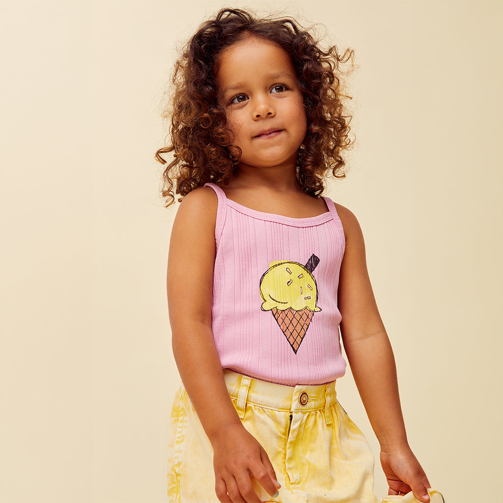 Sproet & Sprout Trägertop Girls Ice Cream Podium pink bei Yay Kids