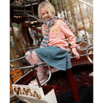 Rüschenpullover Peach parfait