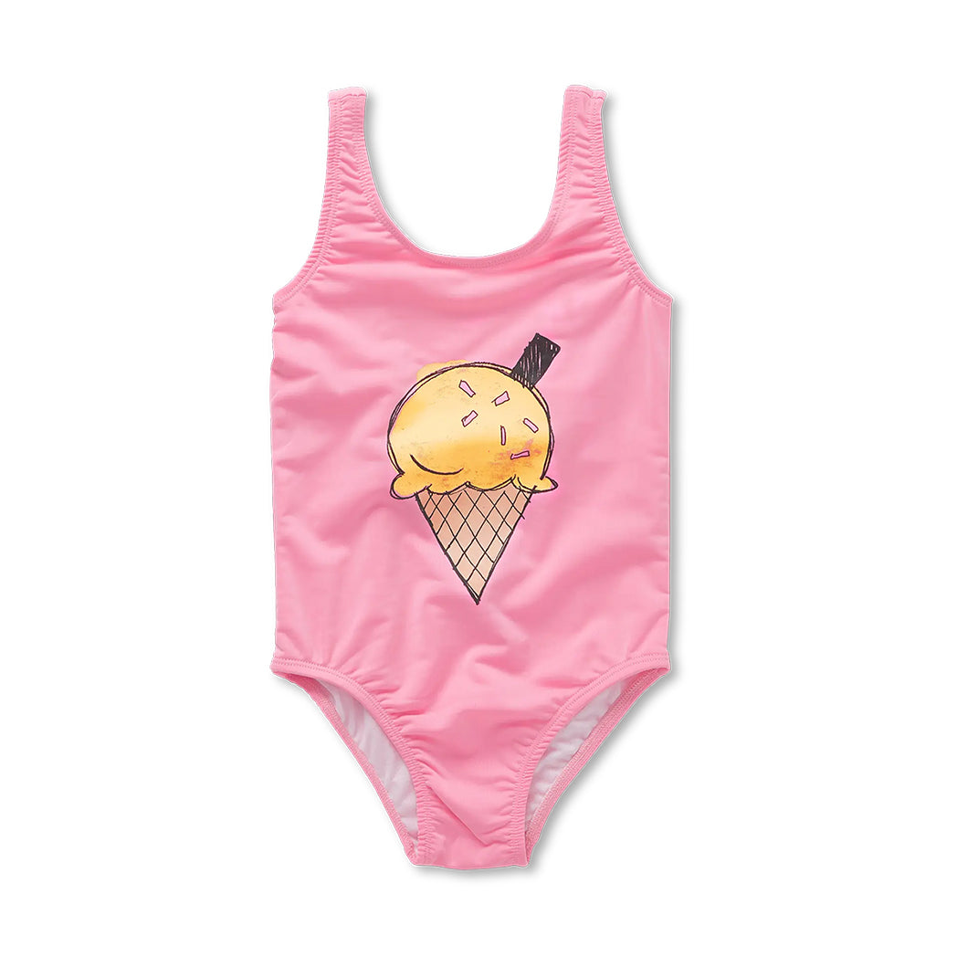 Sproet & Sprout Badeanzug Pink podium pink bei Yay Kids