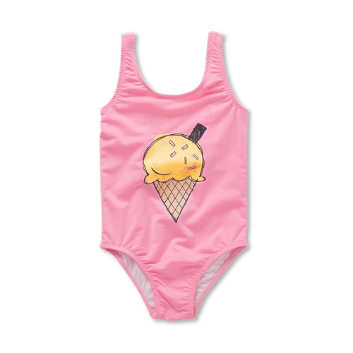 Sproet & Sprout Badeanzug Pink podium pink bei Yay Kids
