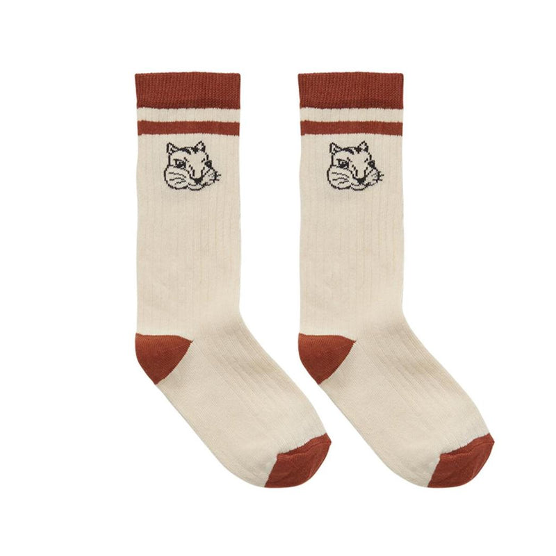 Sproet & Sprout Kinder Sport Socken Eichhörnchen in Weiss bei Yay Kids