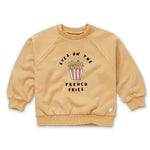 Sproet & Sprout Kinder Strickpullover Colourblock Sand bei Yay Kids