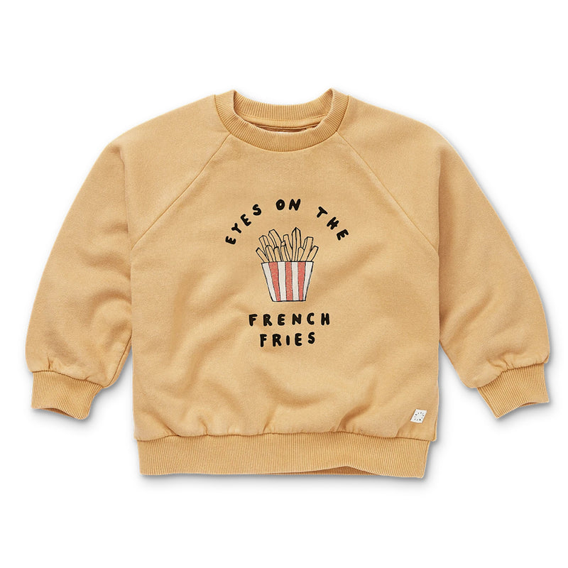 Sproet & Sprout Kinder Strickpullover Colourblock Sand bei Yay Kids