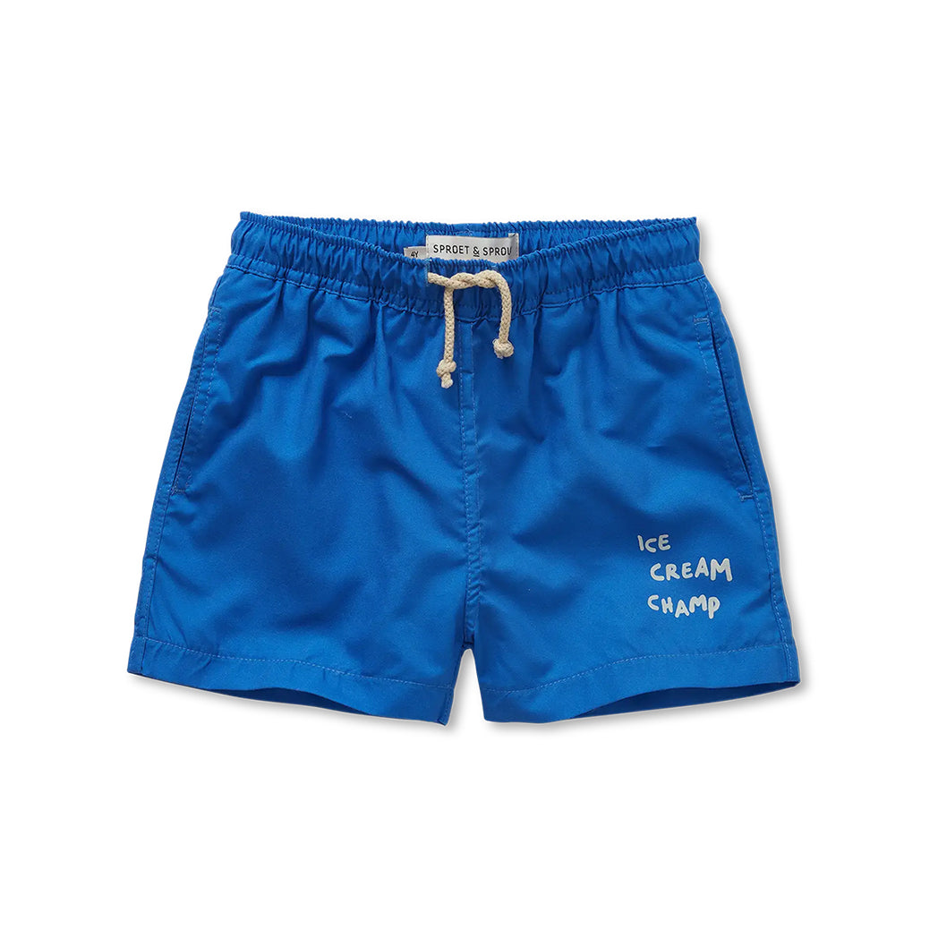 Sproet & Sprout Bade Shorts Blue Sports blue bei Yay Kids