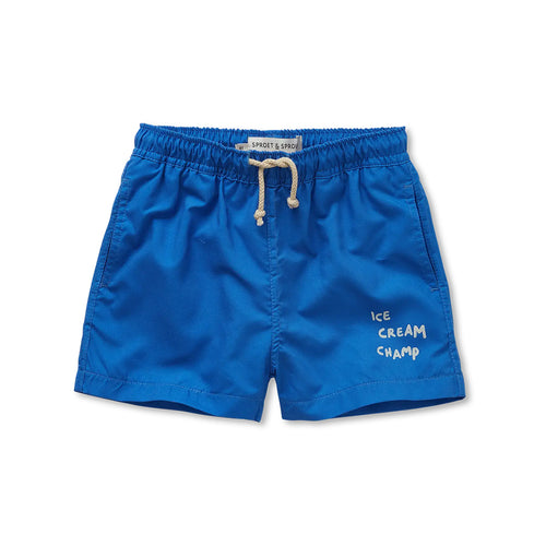 Sproet & Sprout Bade Shorts Blue Sports blue bei Yay Kids