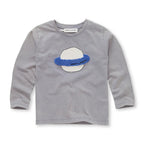 Sproet & Sprout Kinder Langarm T-Shirt Saturn Stone grey bei Yay Kids