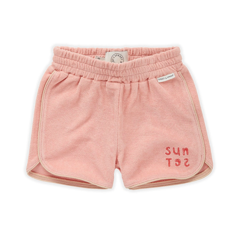 Sproet & Sprout Sport Shorts in Rosa Sunset bei Yay Kids