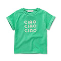 Sproet & Sprout Frottee T-Shirt Ciao Jade green bei Yay Kids