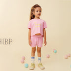 Sproet & Sprout Frottee Sport Shorts Pink podium pink bei Yay Kids