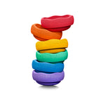 Stapelstein Rainbow Classic Set (6 Stück) bei Yay Kids