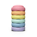 Stapelstein Rainbow Pastell (6 Stück) bei Yay Kids
