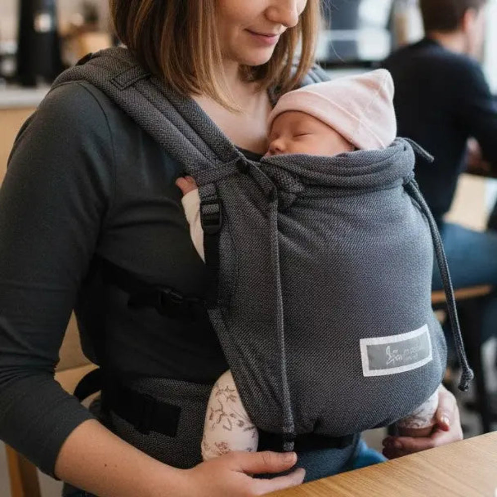Ergonomischen Babytrage Valeno Graphit