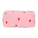 Necessaire 'Teddy' Light Pink Hearts