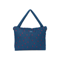 Wickeltasche 'Denim' Dark Blue Red Hearts