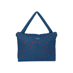 Wickeltasche 'Denim' Dark Blue Red Hearts