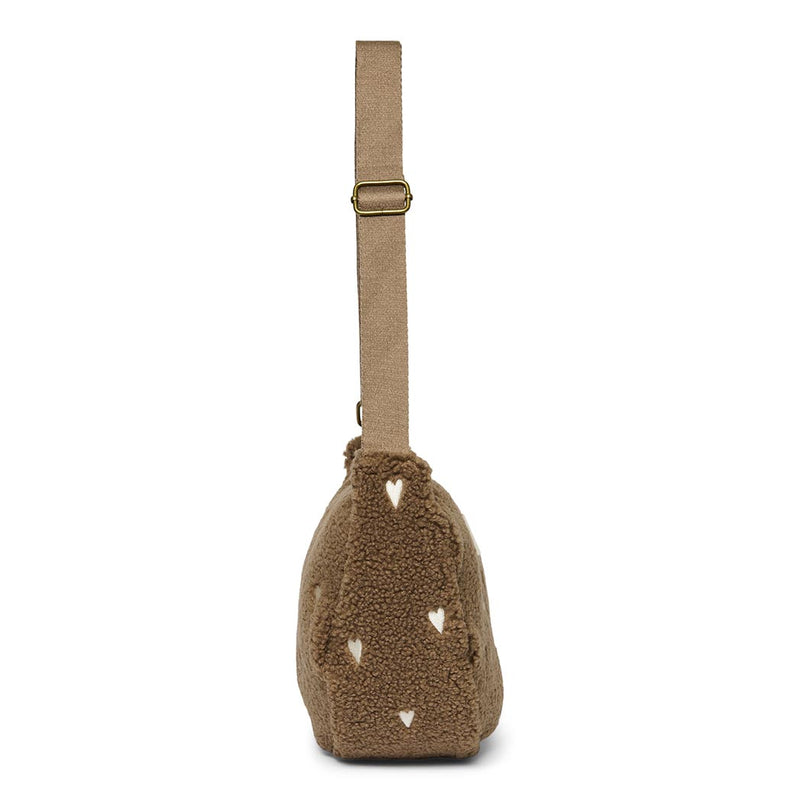 Frauen Fanny Pack Teddy Hearts Brown