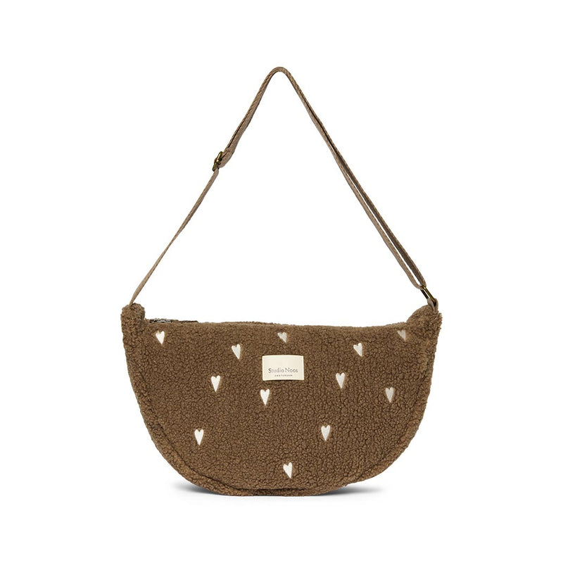 Studio Noos Frauen Adult Fanny Pack Teddy Hearts Brown bei Yay Kids