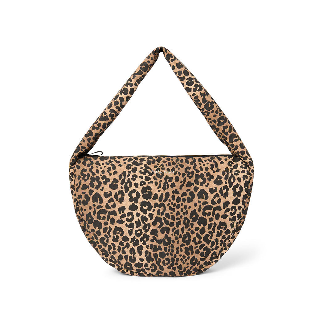 Studio Noos Cross Body Bag Soft Cotton Brown Leopard bei Yay Kids
