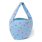 Studio Noos Frauen Cross Body Bag Puffy Light Blue Hearts bei Yay Kids