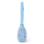 Studio Noos Frauen Fanny Pack Puffy Light Blue Hearts bei Yay Kids