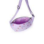 Studio Noos Frauen Fanny Pack Puffy Purple Hearts bei Yay Kids