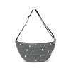 Frauen Fanny Pack Grey Denim Hearts