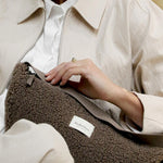 Adult Teddy Fanny Pack Ecru