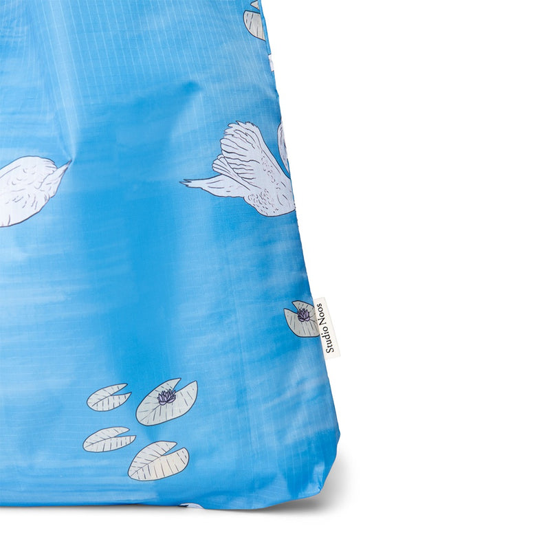 Studio Noos Einkaufstasche Grocery Bag Swan Blue bei Yay Kids