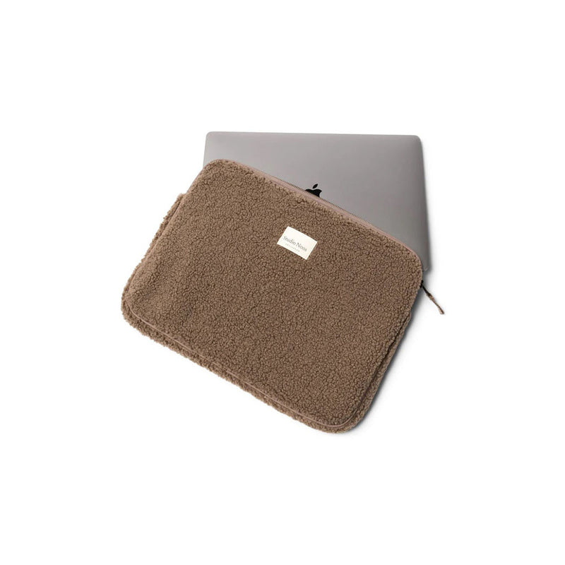 Studio Noos Teddy Laptop Tasche Brown 15 Zoll bei Yay Kids