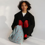 Mom Bag Denim Hearts