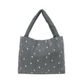 Studio Noos Tasche Mom Bag Grey Denim Hearts bei Yay Kids