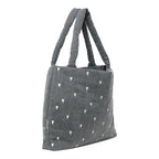 Studio Noos Tasche Mom Bag Grey Denim Hearts bei Yay Kids