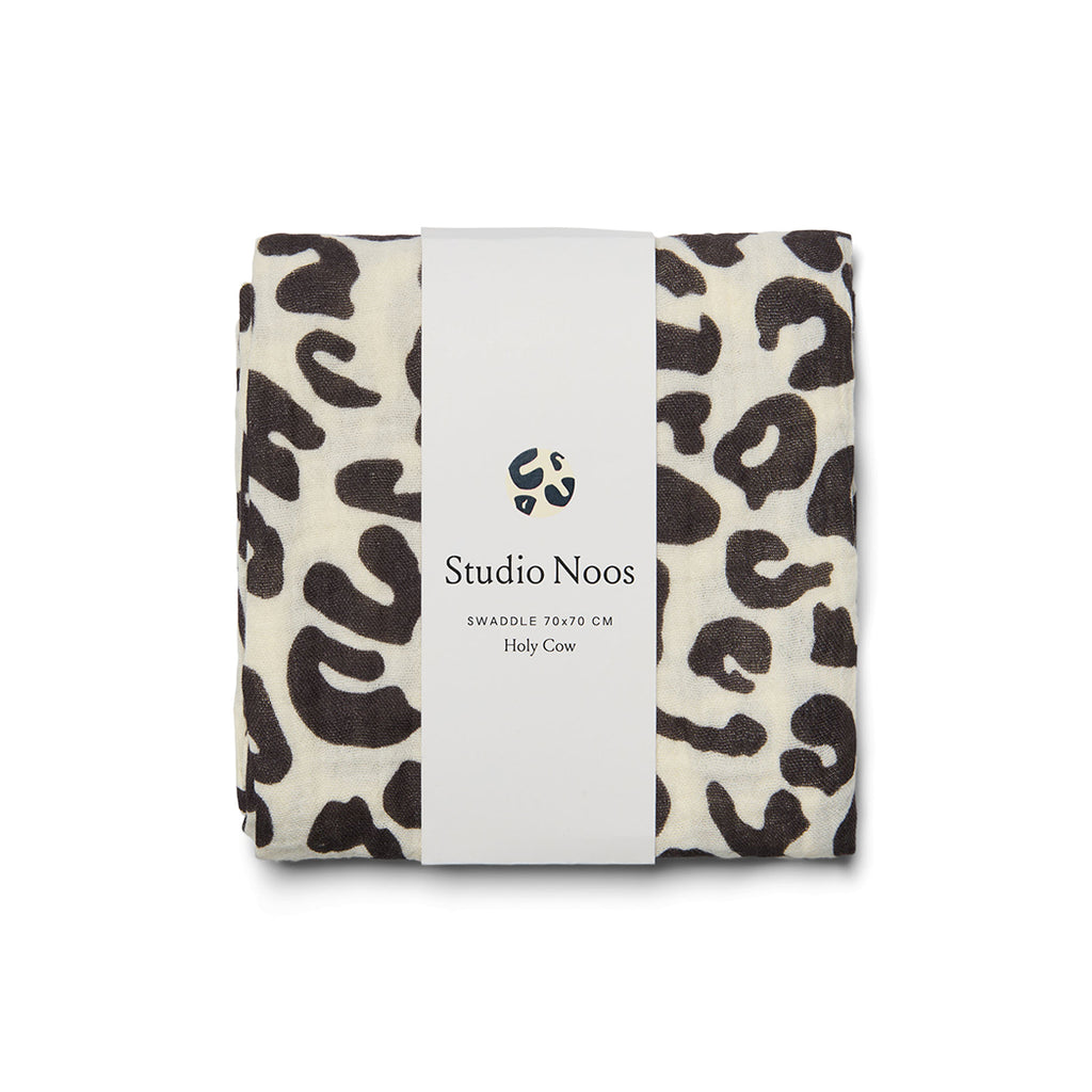 Studio Noos Mulltuch Holy Cow 70 x 70 cm bei Yay Kids