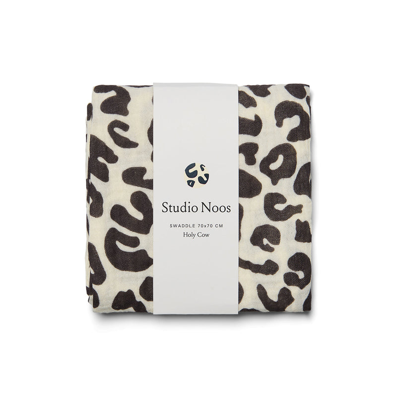 Studio Noos Mulltuch Holy Cow 70 x 70 cm bei Yay Kids