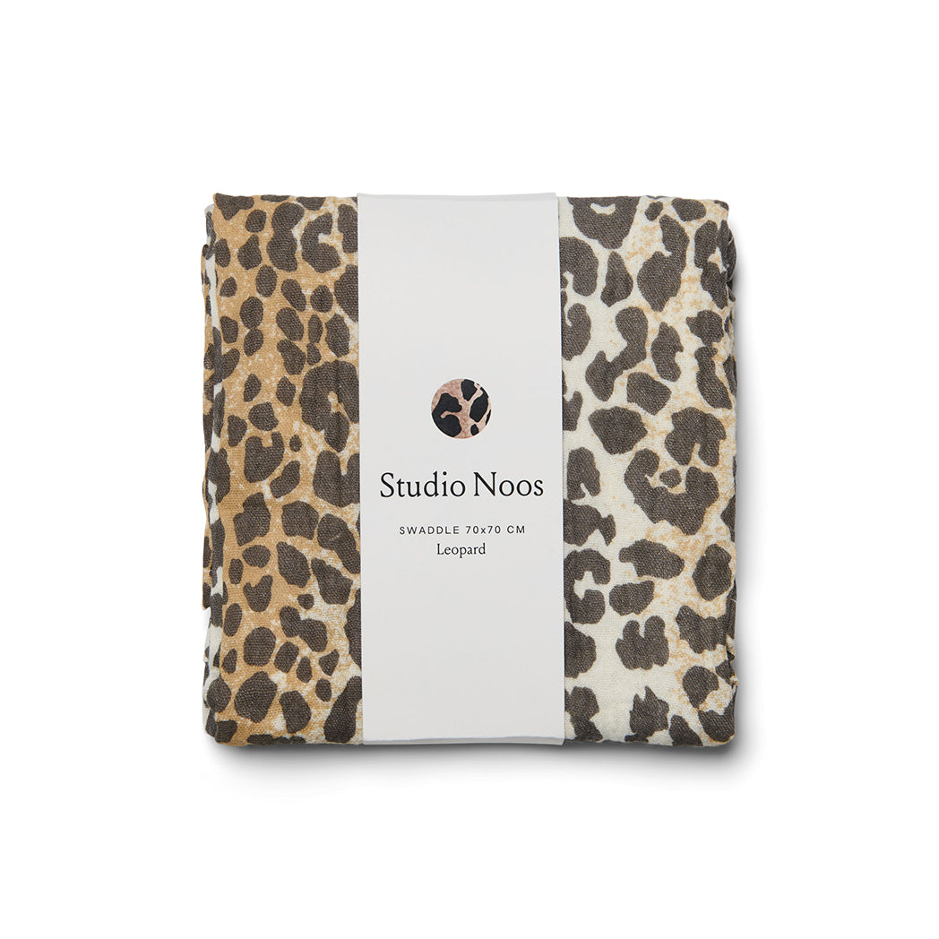 Studio Noos Mulltuch Leopard 70 x 70 cm bei Yay Kids