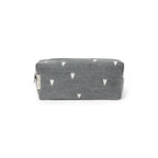 Studio Noos Necessaire Pouch Grey Denim Hearts bei Yay Kids