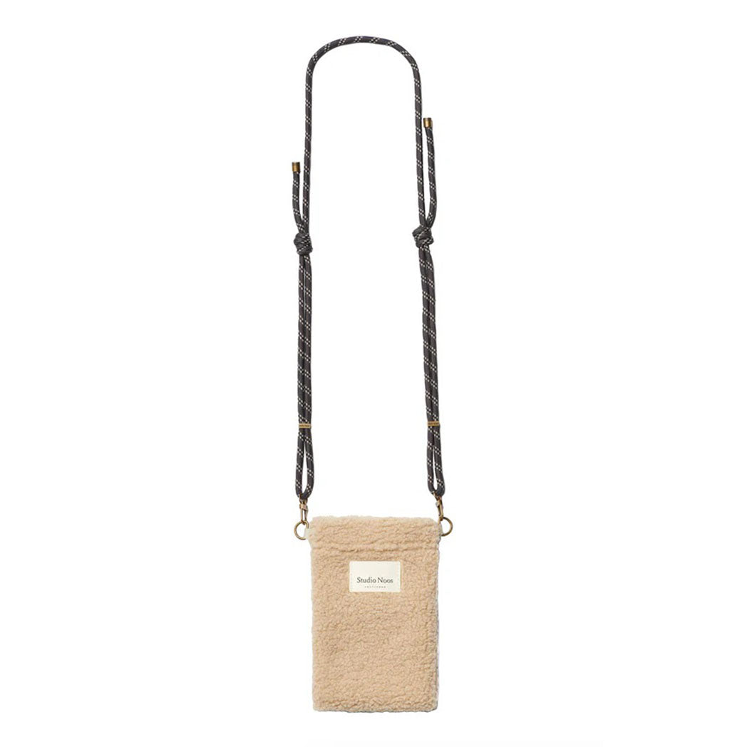 Studio Noos Handytasche Teddy Ecru bei Yay Kids