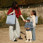 Studio Noos Tasche Mom Bag Puffy Light Blue Hearts bei Yay Kids