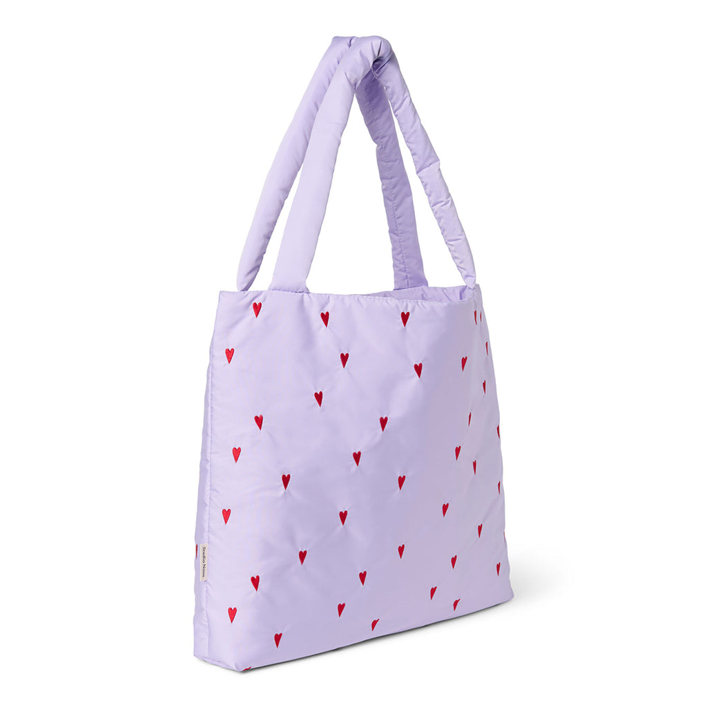 Studio Noos Tasche Mom Bag Puffy Purple Hearts bei Yay Kids