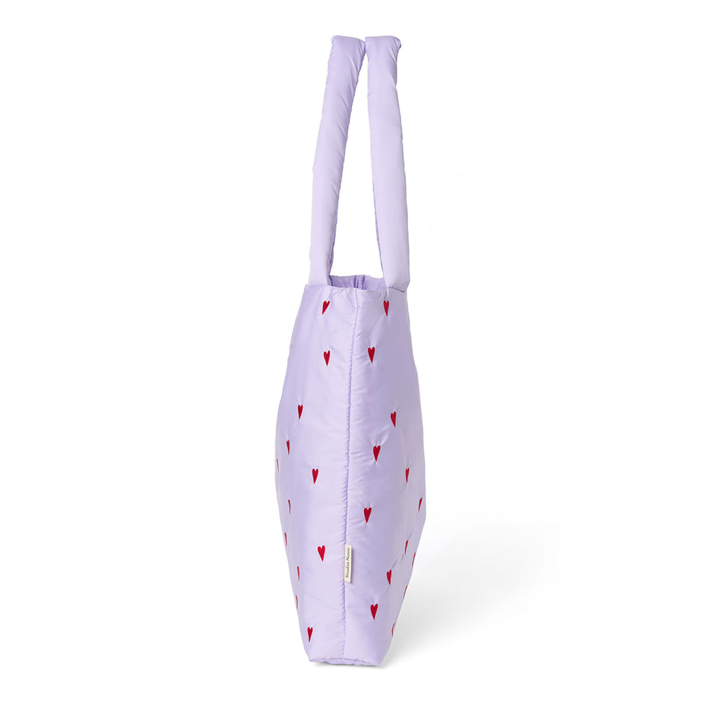 Studio Noos Tasche Mom Bag Puffy Purple Hearts bei Yay Kids