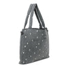 Wickeltasche "Diaper Bag" Grey Denim Hearts