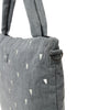 Studio Noos Wickeltasche "Diaper Bag" Grey Denim Hearts bei Yay Kids