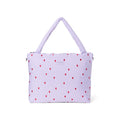 Studio Noos Wickeltasche "Diaper Bag" Puffy Purple Hearts bei Yay Kids