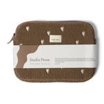 Teddy Hearts Laptop Sleeve Brown 13 Inch