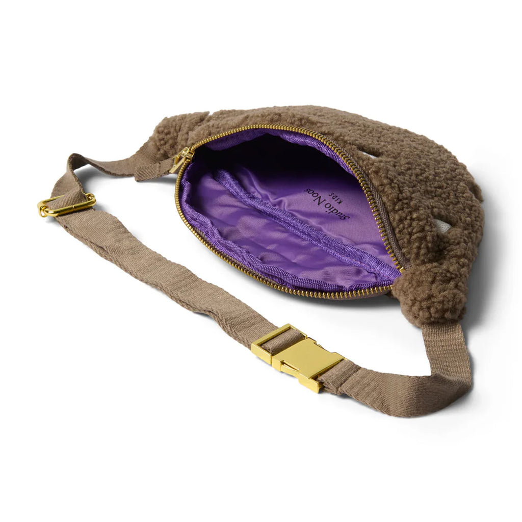 Studio Noos Kinder Tasche Mini Fanny Pack Hearts Brown bei Yay Kids