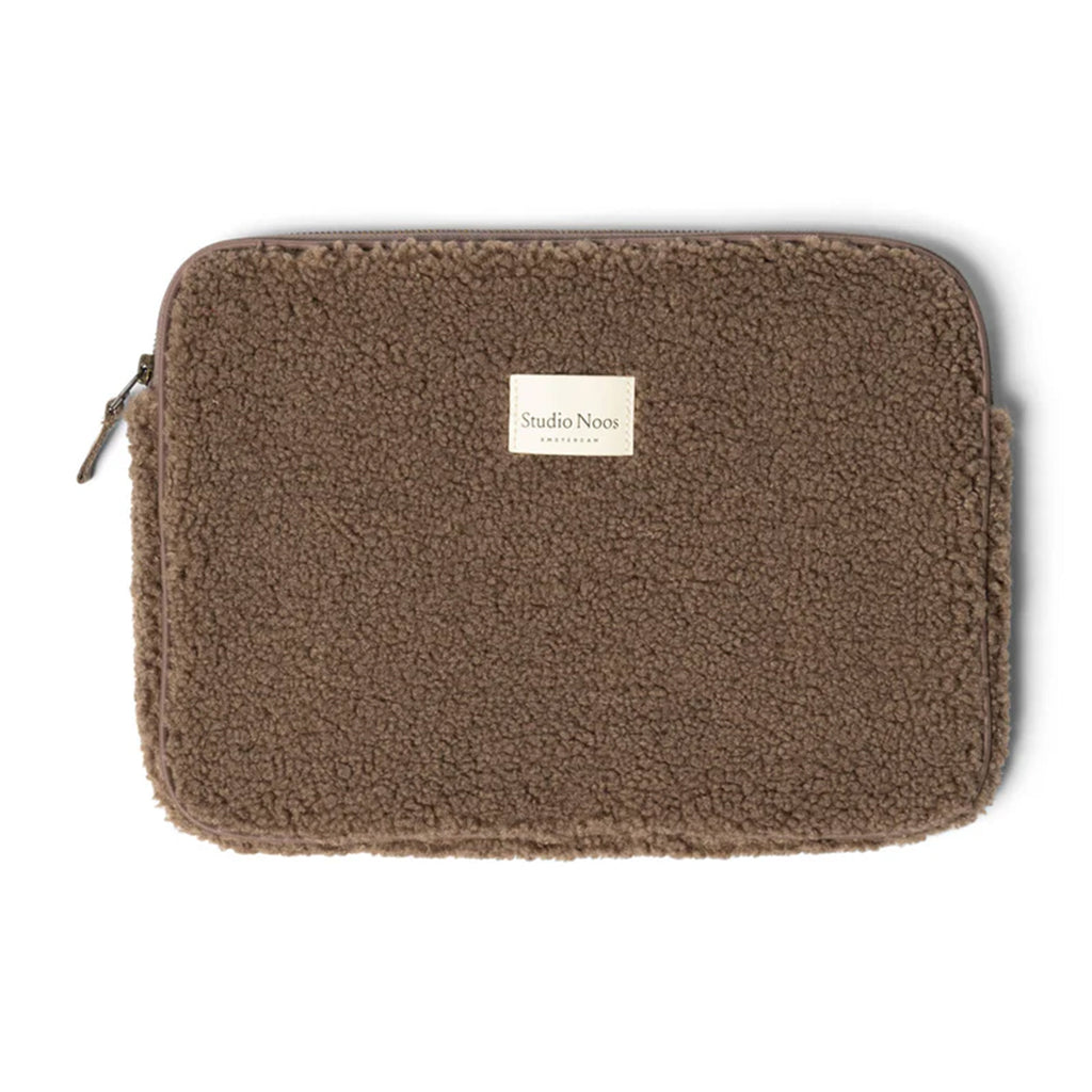 Studio Noos Teddy Laptop Tasche Brown bei Yay Kids