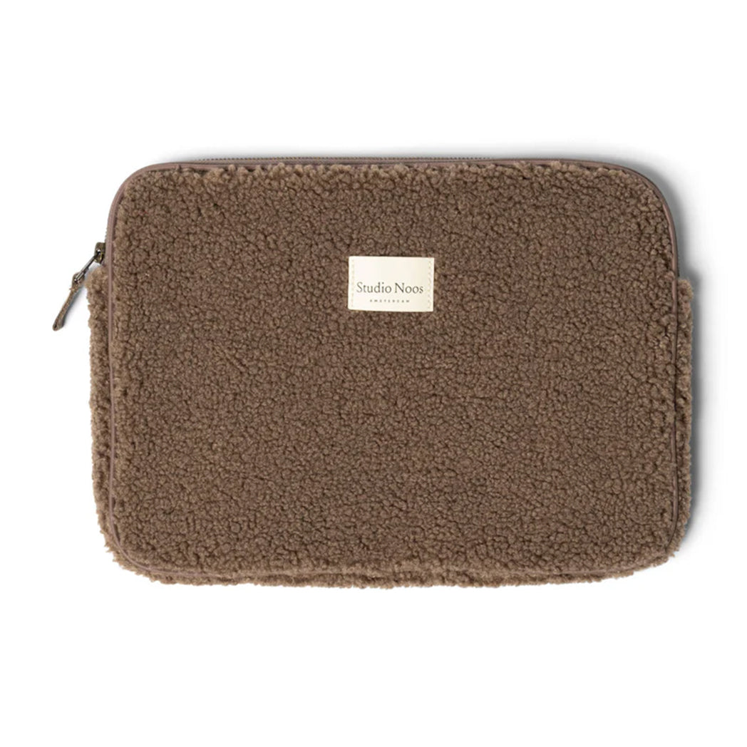 Studio Noos Teddy Laptop Tasche Brown bei Yay Kids