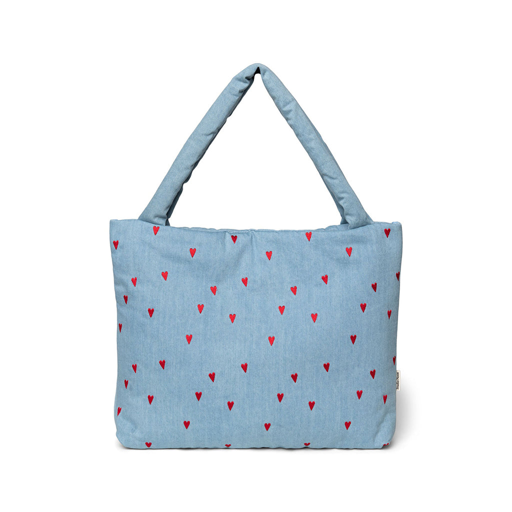 Studio Noos Mom Bag Denim Hearts bei Yay Kids