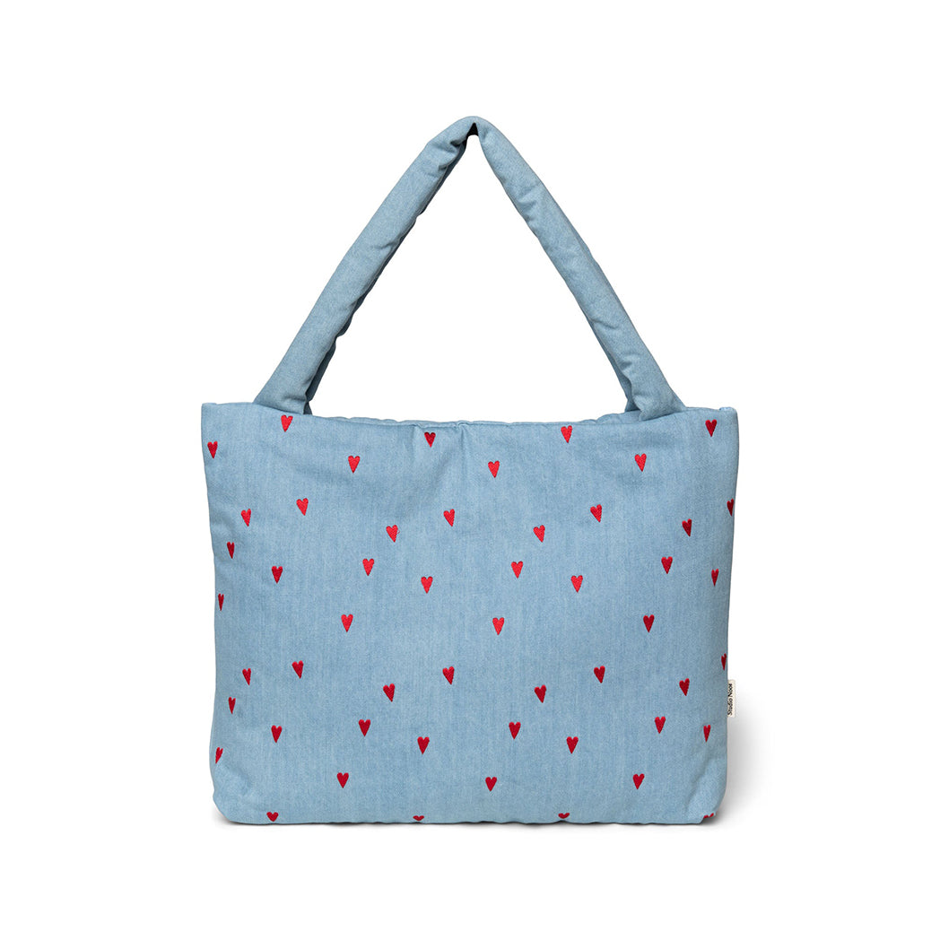 Studio Noos Mom Bag Denim Hearts bei Yay Kids